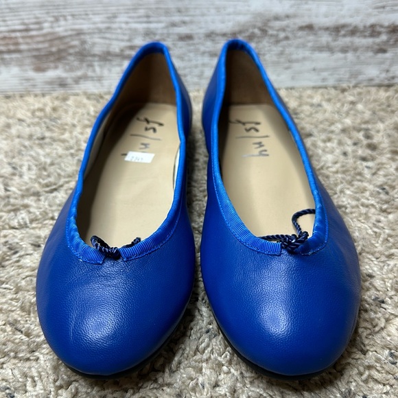 French Sole Womens Nicky Hilton - Kathy Navy Ballet Flats Size 7.4 fs/ny - Picture 9 of 10